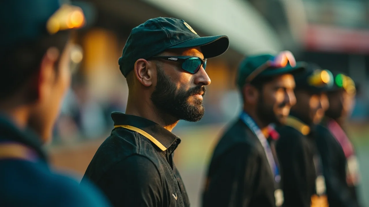 A new-ball bowler in his run-up at an ODI ground, the moment that decides the powerplay differential