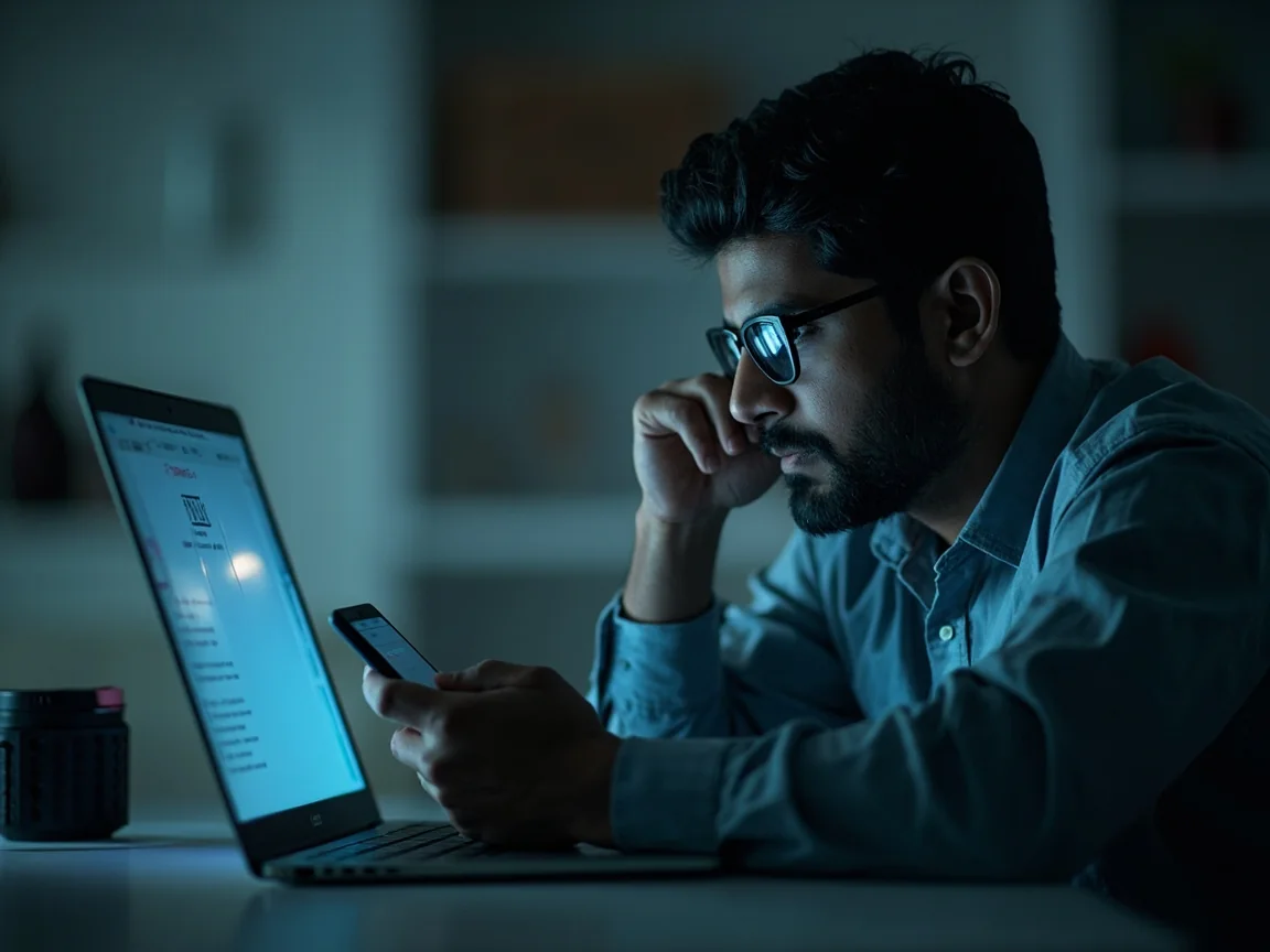 Using a password manager on a laptop